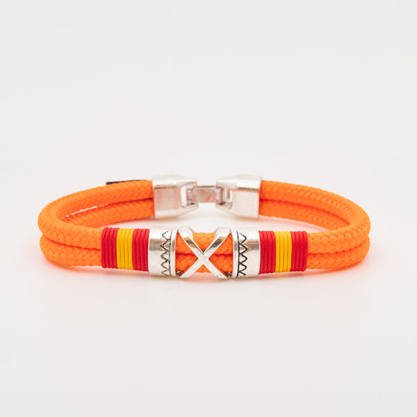 PULSERA NERJA - NARANJA FLÚOR