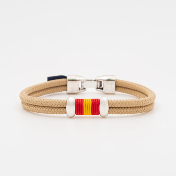 PULSERA LA LÍNEA - BEIGE