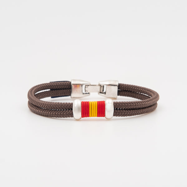 PULSERA LA LÍNEA - MARRÓN